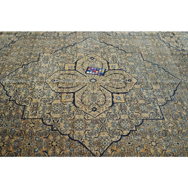 Late 18th Century Antique Tabriz Rug 9'1'' x 11'10'' For Sale - Image 9 of 9