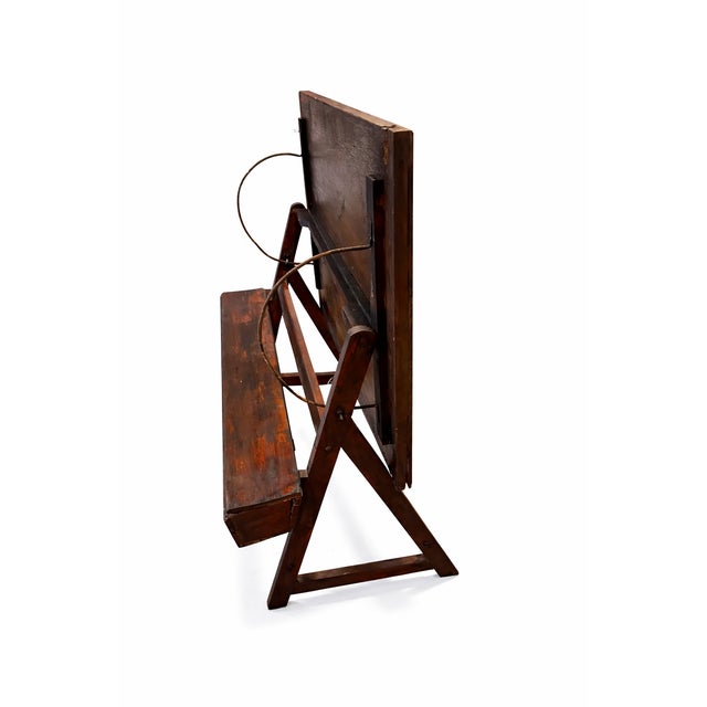 Industrial Antique Adjustable Drafting Table. Architecture. Industrial. Furniture. For Sale - Image 3 of 3