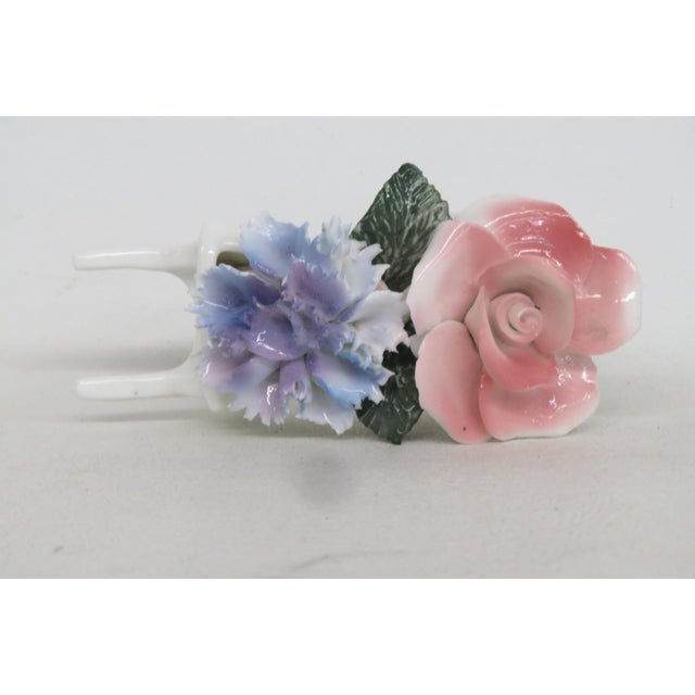 Cotswold Florals English Bone China Wheelbarrow of Flowers Figurine 5159b For Sale - Image 16 of 18