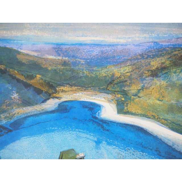 Modern Camille Hilaire, Le Lac de la Lauch, Lithograph For Sale - Image 3 of 6