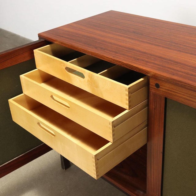 Wood Sideboard from Cantieri Carugati, 1960s For Sale - Image 4 of 9