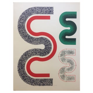 Kumi Sugai, S (Trois), 1990, Lithograph For Sale