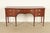 A gorgeous Hepplewhite or Federal style sideboard, buffet, or credenza By Kindel Furniture USA, Circa 1980s Mahogany, with...