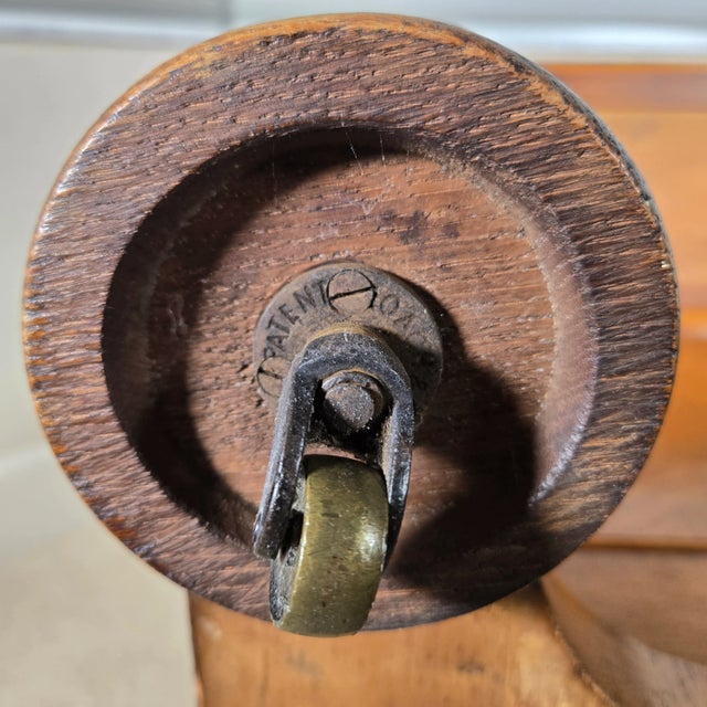 Victorian Leather Top Davenport Desk For Sale - Image 16 of 16