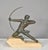 Metal Art Deco Sculpture the Archer Hercules by Max Le Verrier, 1920s For Sale - Image 7 of 15