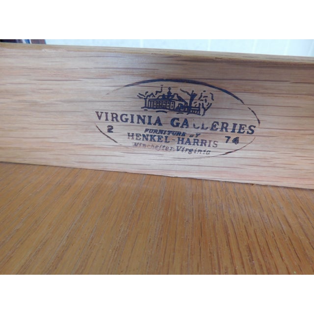 Henkel Harris Mahogany Georgian Style Bachelor Chest 33.5"w For Sale - Image 9 of 13