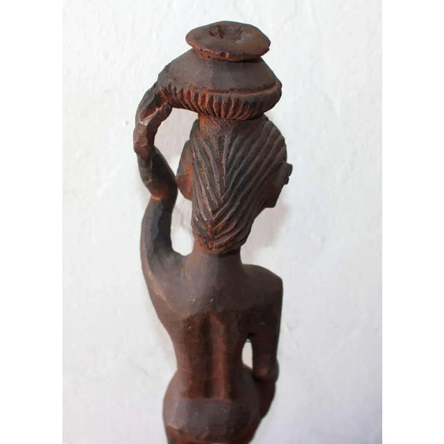 Italian Sculpture of the African Women For Sale - Image 4 of 5