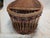Wood Vintage Boho-Chic Mid-Century Wicker and Rattan Bed Tray/Lap Desk For Sale - Image 7 of 8