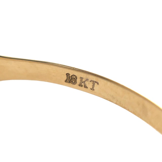 18k Yellow Gold Ruby Serpent Cuff Ring, Size 6.5 For Sale In New York - Image 6 of 6