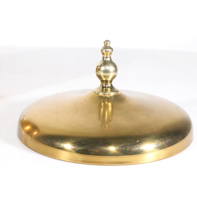 Metal Mid 20th Century Hollywood Regency F B Rodgers Brass Ice Bucket For Sale - Image 7 of 11