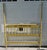 Vintage Heywood Wakefield Cottage Style Full Size Painted Poster Headboard For Sale - Image 9 of 12