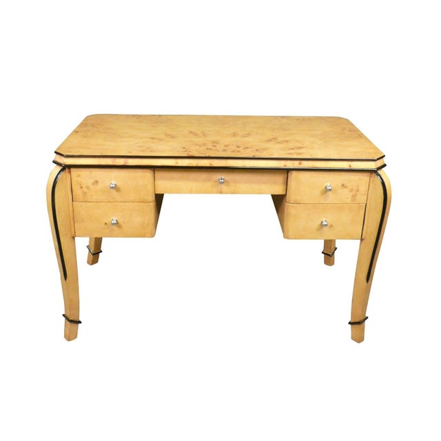 Antique French Art Deco Writing Desk, 1890s For Sale - Image 10 of 10
