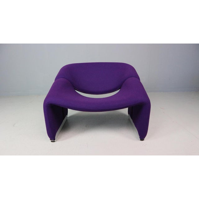 Mid-Century Modern F598 Groovy Armchair attributed to Pierre Paulin for Artifort, 1990s For Sale - Image 3 of 18