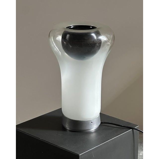 Mid-Century Modern Saffo Table Lamp by Angelo Mangiarotti for Artemide, 1970s For Sale - Image 3 of 6