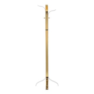 Mid-Century Coat Hanger in Gilt Lacquered Metal, Italy, 1950s For Sale