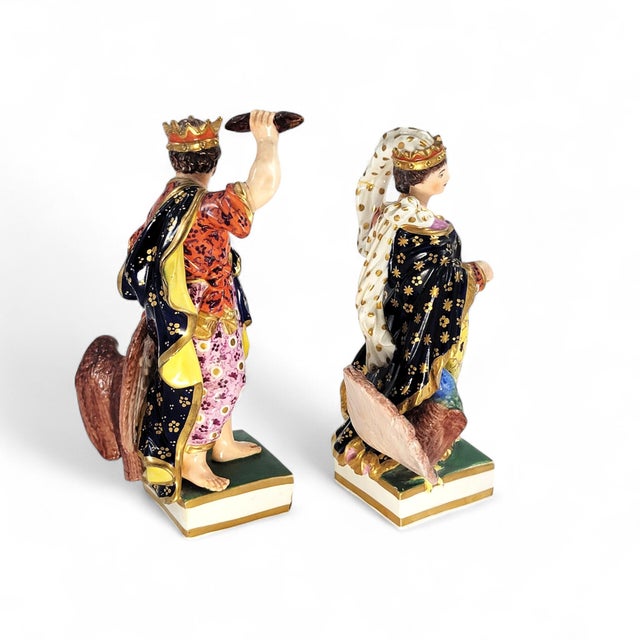 Bloor Period Jupiter and Juno Figures from Royal Crown Derby, 1830s, Set of 2 For Sale - Image 5 of 17