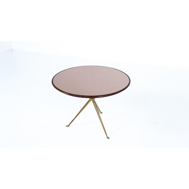 Tripod Side Table attributed to Osvaldo Borsani for Arredamenti Borsani, Italy, 1950s For Sale - Image 9 of 13