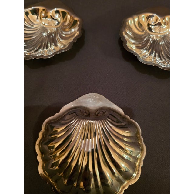 Mid 20th Century Mid 20th Century Cartier Sterling Shell Dishes For Sale - Image 5 of 5