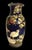 Blue Vintage Relief Faience Vase, 1960s For Sale - Image 8 of 8