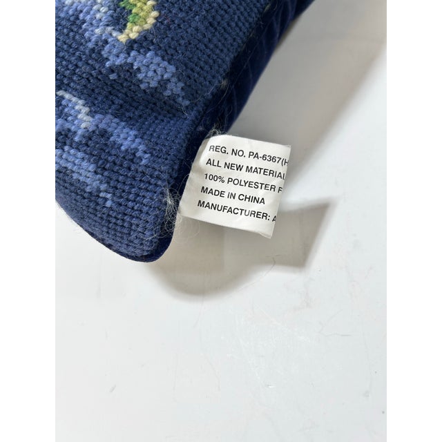 Vintage Christmas Angel Needlepoint Pillows – Set of 2 For Sale - Image 9 of 12