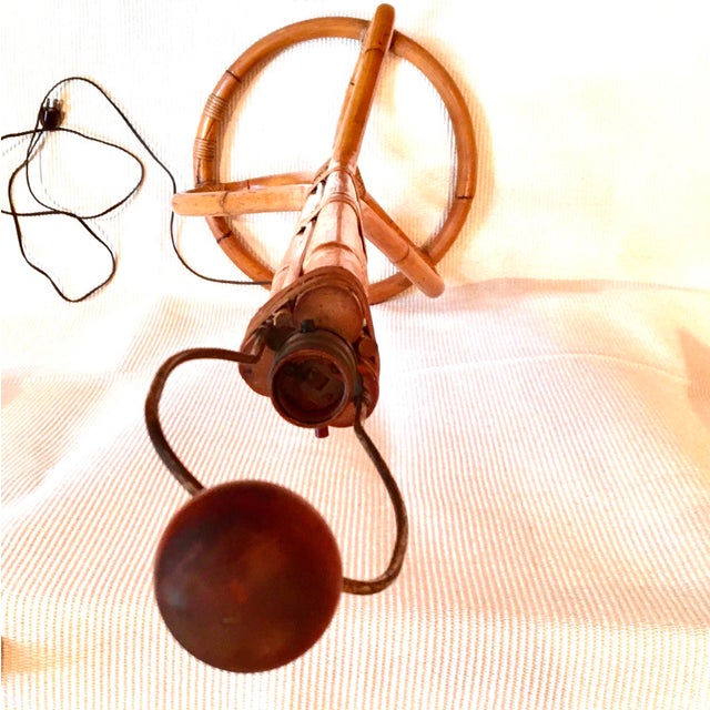 Vintage Louis Sognot Style Kane Kraft Manila Philippines Bamboo