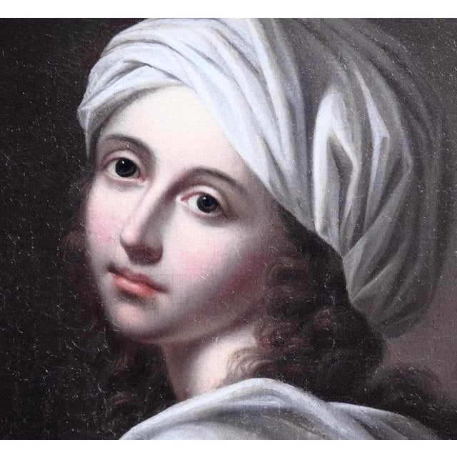 Italian painting, oil on canvas, 18th centurywith frame: h. 80 w. 64 cm h. 31.4 w. 25.1 in without frame: h. 62 w. 46 cm...