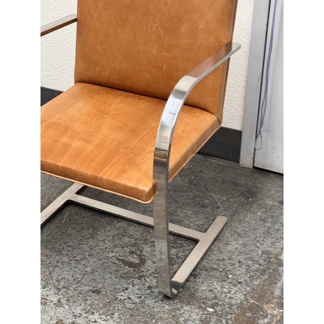 1960s Ludwig Mies Van Der Rohe for Knoll Brno Chair, Vintage For Sale - Image 5 of 12