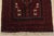 Baloch Runner 1’10” X 9’5” Blue Wool Vintage Tribal Hand-Knotted Rug For Sale - Image 9 of 12