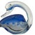 1970s Hand Blown Blue & Transparent Art Glass Swan Ring Tray For Sale In Los Angeles - Image 6 of 7