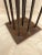 Metal 1960s Iron Floor Candle Holder in the Style of Harry Bertioa For Sale - Image 7 of 8