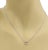This authentic Tiffany & Co. necklace from the Metro collection is crafted in solid 18k white gold and features a delicate...