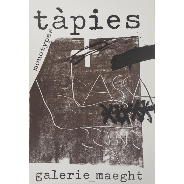 Antoni Tapies, Monotypes, Lithograph For Sale - Image 8 of 8