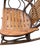 Late 20th Century Handcrafted Rustic Hickory Twig Rocking Chair With Matching Footstool Adirondack Lodge Style For Sale - Image 16 of 18