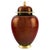 Ceramic Large Rouge Royale Lidded Vase in Hand-Painted Porcelain from Carlton Ware, England, 1930s For Sale - Image 7 of 7