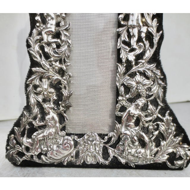 English Sterling Silver Photo Frames London 1889 For Sale - Image 3 of 6