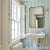 Schumacher SAMPLE - Schumacher Emma Stripe Wallpaper In Chambray For Sale - Image 4 of 4