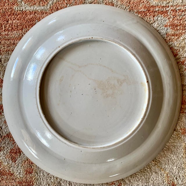 Chinese Export Porcelain Plate, Blue and White For Sale - Image 9 of 9