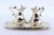 Silver Altar Cruets with Knobs on the Lids, Set of 3 For Sale - Image 4 of 5