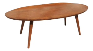 Mid 20th Century Surfboard Coffee Table by Russel Wright