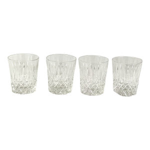 Waterford, Crystal of Ireland Makers of Luxury Premium Crystal – 8 Ounce Lismore Tumblers – Set of Four