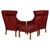 Model 2202 / 2204 Wingback Chairs and Ottoman in Leather attributed to Børge Mogensen for Fredericia, 1980s, Set of 3 For Sale - Image 10 of 10