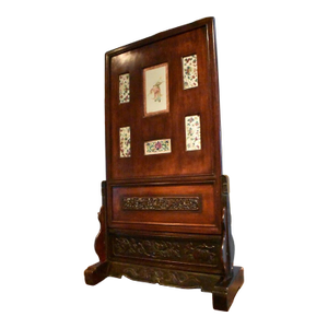Carved Chinese 19th Century Screen