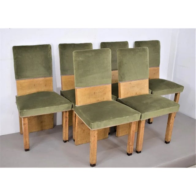 Italian Chairs, 1930s, Set of 6 For Sale - Image 4 of 17