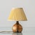 Small French Art Nouveau Hand-Painted Ceramic Table Lamps, 1920s, Set of 2 For Sale - Image 4 of 18