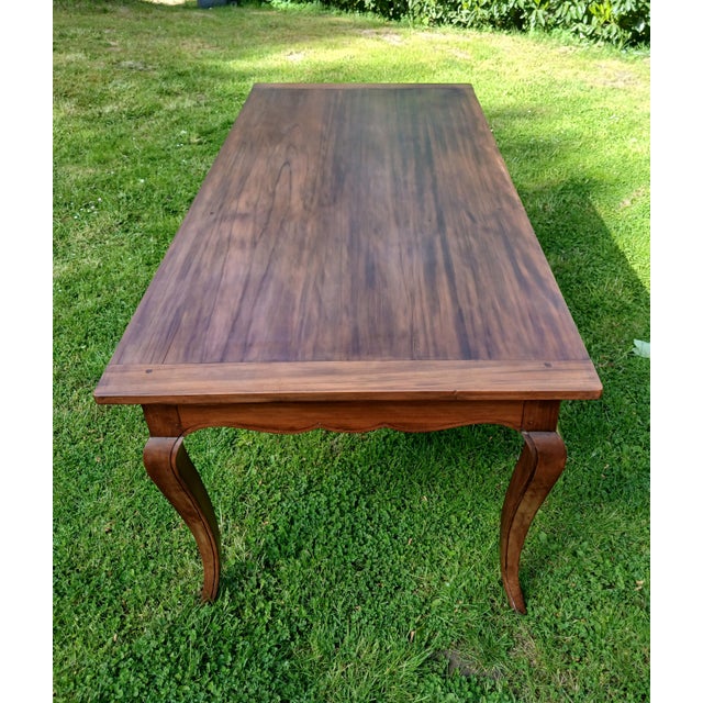 Louis XV Style Farmhouse Table, 1900 For Sale - Image 3 of 4