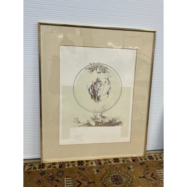 R. Singleton Ascension of Jesus Christ, Signed For Sale In San Francisco - Image 6 of 11