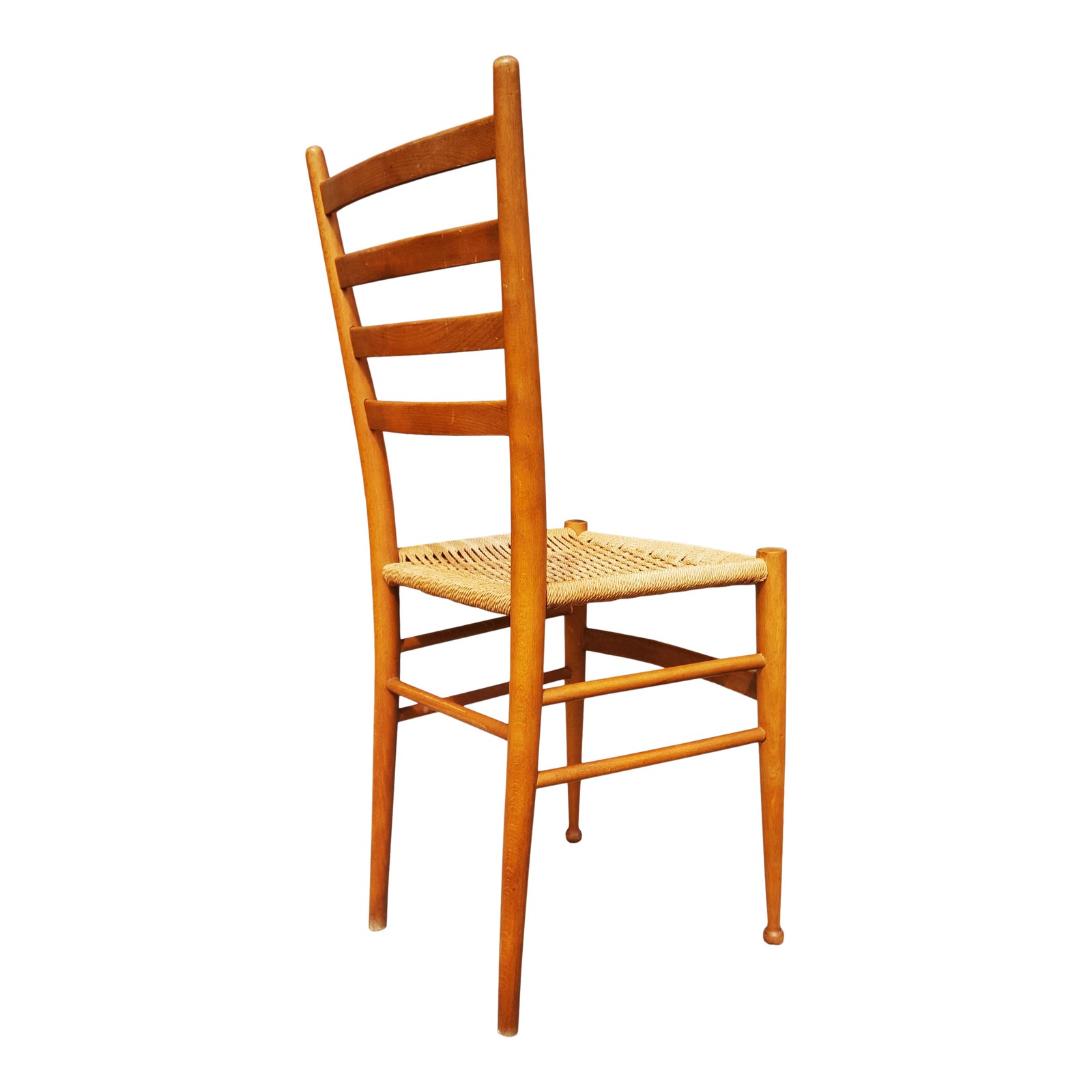 A Mid Century Modern Single Vanity / Desk Chair. Chairish
