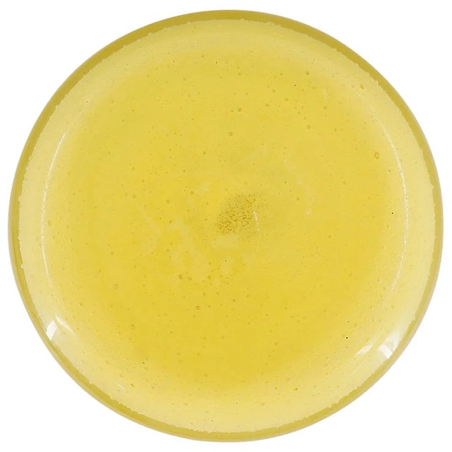 Glass Signed Schneider Red to Yellow Art Glass Vase, French Art Deco 1920s For Sale - Image 7 of 8