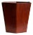 c.1960's Mid Century Danish Modern Teak Wastebasket by Rude Bonfils For Sale