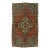 Turkish Mini Rug Oriental Hand Knotted Vintage Rug 1'8" x 2'11" #21232 For Sale